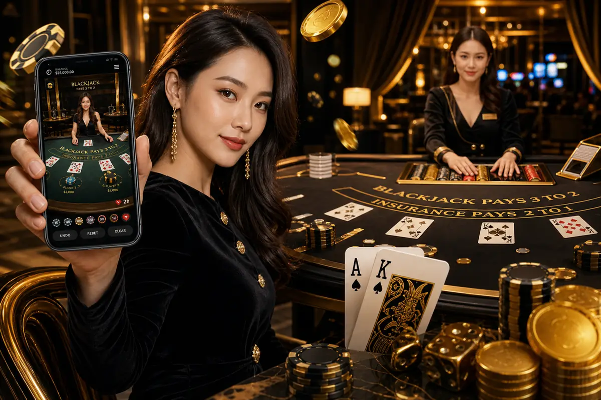 fhm95 Live Dealer ဒီလာနှင့် ကစားခြင်း